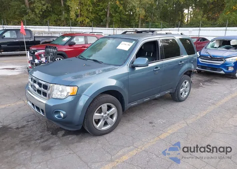 2012 Ford Escape Limited z USA, uszkodzony, nr VIN 1FMCU9EG7CKC80029